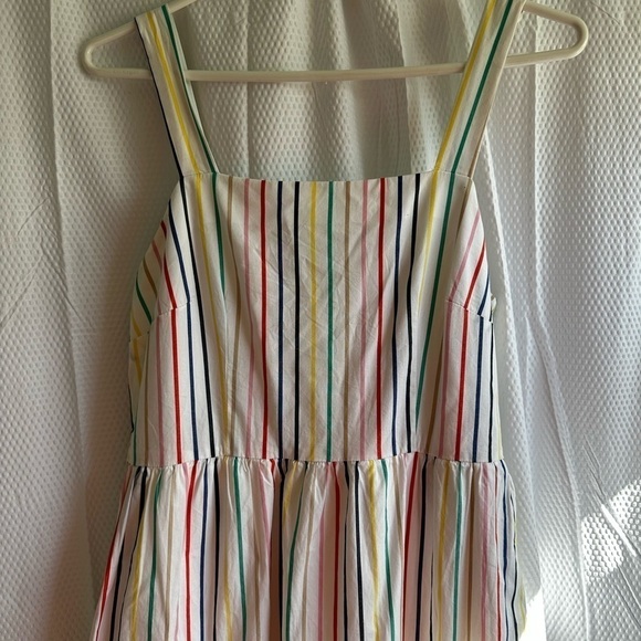 J. Crew Pastel Multi-Stripe Maxi Dress - Picture 3 of 6